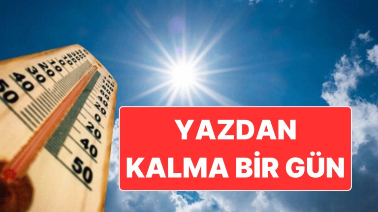 19 Kasım İzmir Hava Durumu: İzmir’de Yeniden Yazdan Kalma Bir Hava Olacak