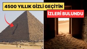 4500 Yıllık Gizem: Mısır’da Bir Piramitte Keşfedilen Gizli Geçit İzleri!