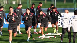 A Milli Futbol Takımı, Bulgaristan maçının hazırlıklarını sürdürdü