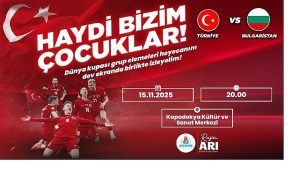 A Milli Takımımızın İki Maçını da Dev Ekranda Seyrediyoruz