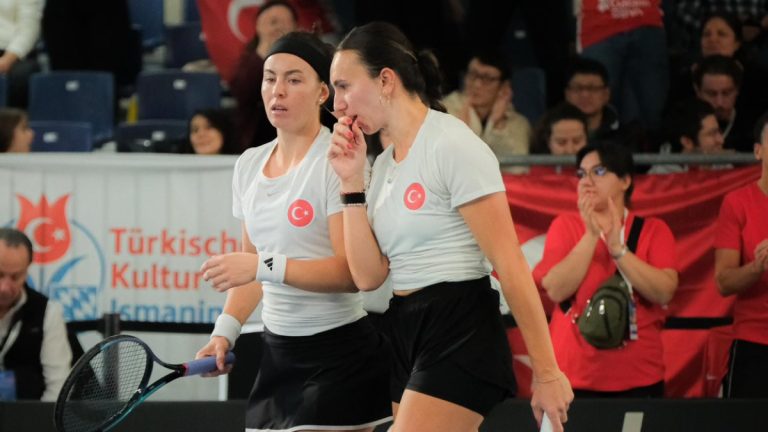 A Ulusal Bayan Tenis Grubu, Billie Jean King Kupası’nda Belçika’ya kaybetti