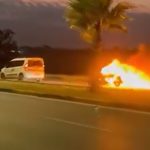 Adana’da seyir halindeki otomobilde yangın