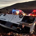 Afyonkarahisar’da yolcu otobüsü kaza yaptı