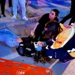 Aksaray’da kamyonetin çarptığı bayan kendi acısını unutup annesini düşündü