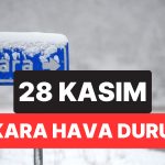 Ankara Hava Durumu: 28 Kasım Cuma Ankara’da Hava Nasıl?