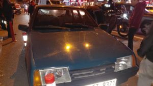 Ankara’da arıza yapan aracından inen sürücüye otobüs çarptı