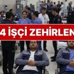 Ankara’da İşçiler Yemekten Zehirlendi: Yemekten Zehirlenen 154 İşçi Hastanede!