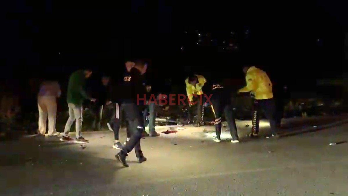 Antalya’da motosikletiyle otomobile arkadan çarptı: Kırılan dişlerini telefon ışığıyla aradılar