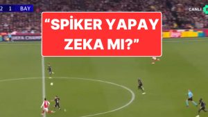 Arsenal-Bayern Münih Maçının Spikeri Faruk Mutkan Gündem Oldu: “Yapay Zeka mı Bu?”