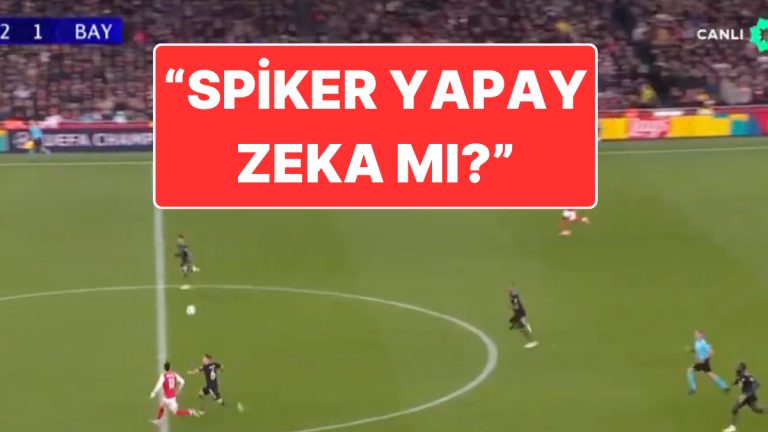 Arsenal-Bayern Münih Maçının Spikeri Faruk Mutkan Gündem Oldu: “Yapay Zeka mı Bu?”