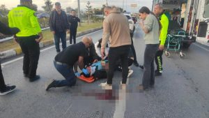 Aydın’da motosiklet refüje çarptı: 1 ölü