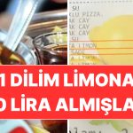 Bakanlık Cezayı Kesti: Çayın Yanında Getirilen 1 Dilim Limon İçin 10 TL Alan Kafe!