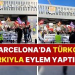 Barcelona Stadında Çalışan İşçiler Türkçe Şarkı Eşliğinde Eylem Yaptı