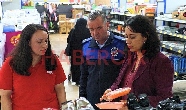 Bayraklı’da marketlere sıkı denetim