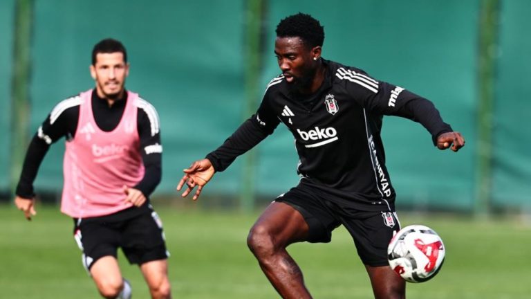 Beşiktaş’ta Fatih Karagümrük maçı hazırlıkları devam etti