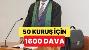 Bir Avukatın 50 Kuruş İçin Açtığı 1600 Dava “Hakkı Kötüye Kullanım” Cezası Yedi