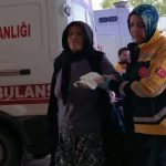 Bursa’da merdaneli ütüye sıkışan elleri yandı