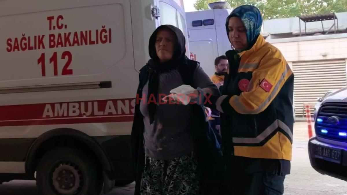 Bursa’da merdaneli ütüye sıkışan elleri yandı