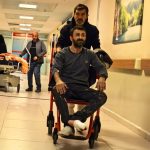 Bursa’da motorlu testereyle odun kesen şahsın parmağı koptu