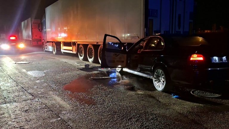 Bursa’daki feci kazada can verdi: Şoförün 2.53 promil alkollü olduğu tespit edildi