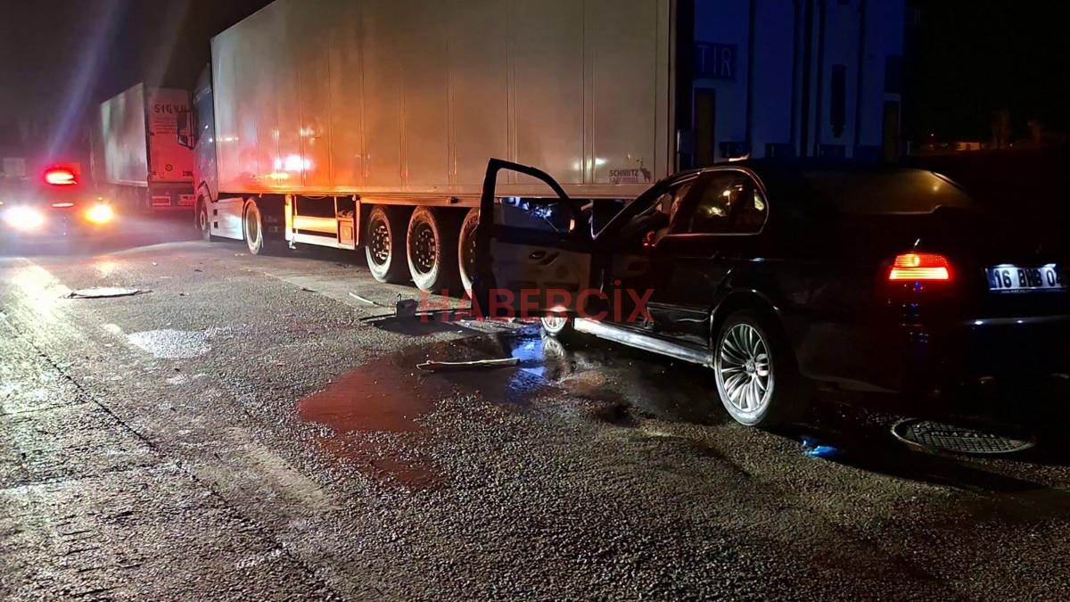 Bursa’daki feci kazada can verdi: Şoförün 2.53 promil alkollü olduğu tespit edildi