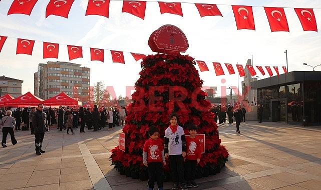 Büyükşehir’den 10 Kasım’a özel 1087 Atatürk çiçeği