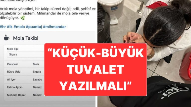 Çalışanların Mola Sürelerini ve Neler Yaptığını Takip Eden Uygulama Sosyal Medyada Tepki Çekti