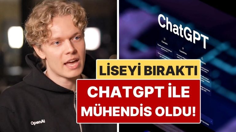 ChatGPT ile OpenAI Mühendisi Olan Genç: Hikayesi Ezber Bozuyor