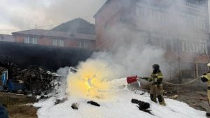 Dağıstan’da helikopter düştü: 4 ölü