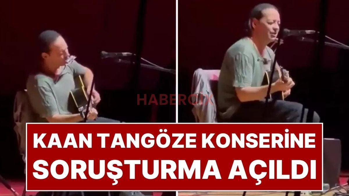 Duman Kümesi Solisti Kaan Tangöze’nin Kahramanmaraş Sütçü İmam Üniversitesi’ndeki Konserine Soruşturma Açıldı