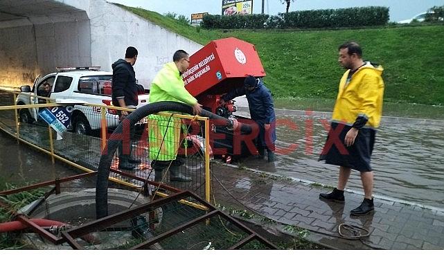 Edremit’te Şiddetli Yağışlara Tedbir Alınıyor