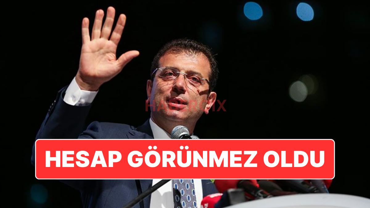 Ekrem İmamoğlu’nun Kullandığı Hesap 3 Kez Engellenmişti: Twitter Hesabı Türkiye’den Görünmez Kıldı