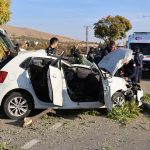 Elazığ’da anne ve oğlu kazada can verdi