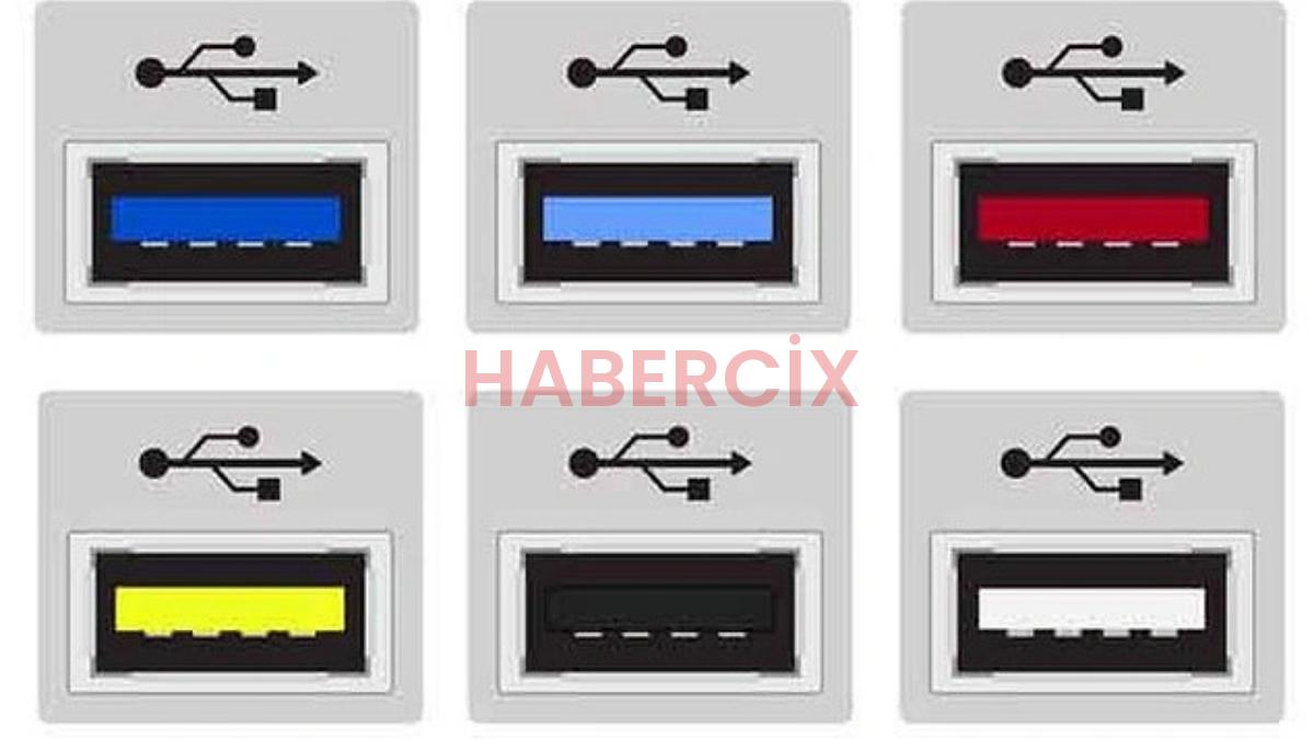 Farklı Özellikleri Var: USB Kablolarının Renkleri Ne Manaya Geliyor?