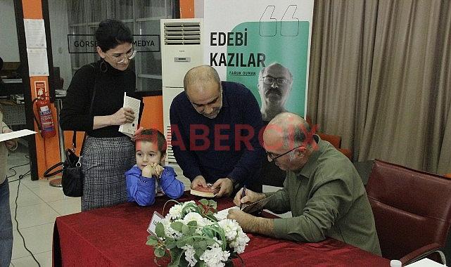 Faruk Duman, Nilüfer’de yazarlık serüvenini ve “Balıklarla İlgili Rivayet”i anlattı