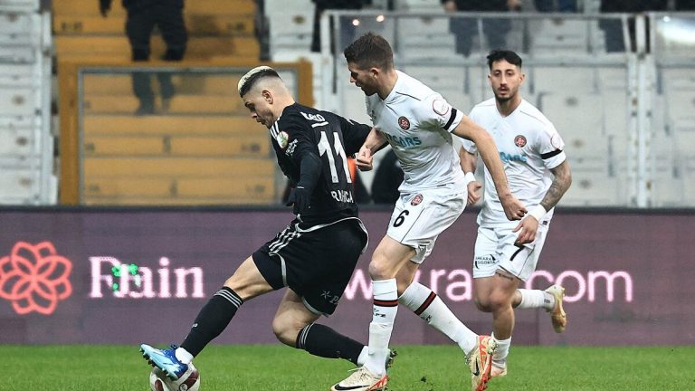 Fatih Karagümrük – Beşiktaş maçının olası 11’leri