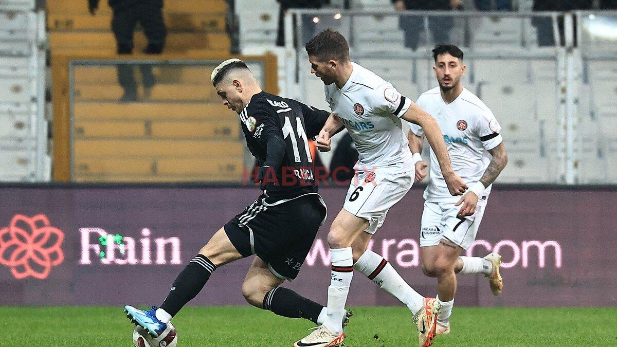 Fatih Karagümrük – Beşiktaş maçının olası 11’leri