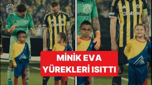 Fenerbahçe Maçında Seremoniye Çıkan Eva’nın Ederson’la Yaşadığı An Yürekleri Isıttı
