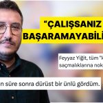 Feyyaz Yiğit Çalışmak Üzerine Yaptığı Tespitiyle Hem Ezber Bozdu Hem Alkış Aldı