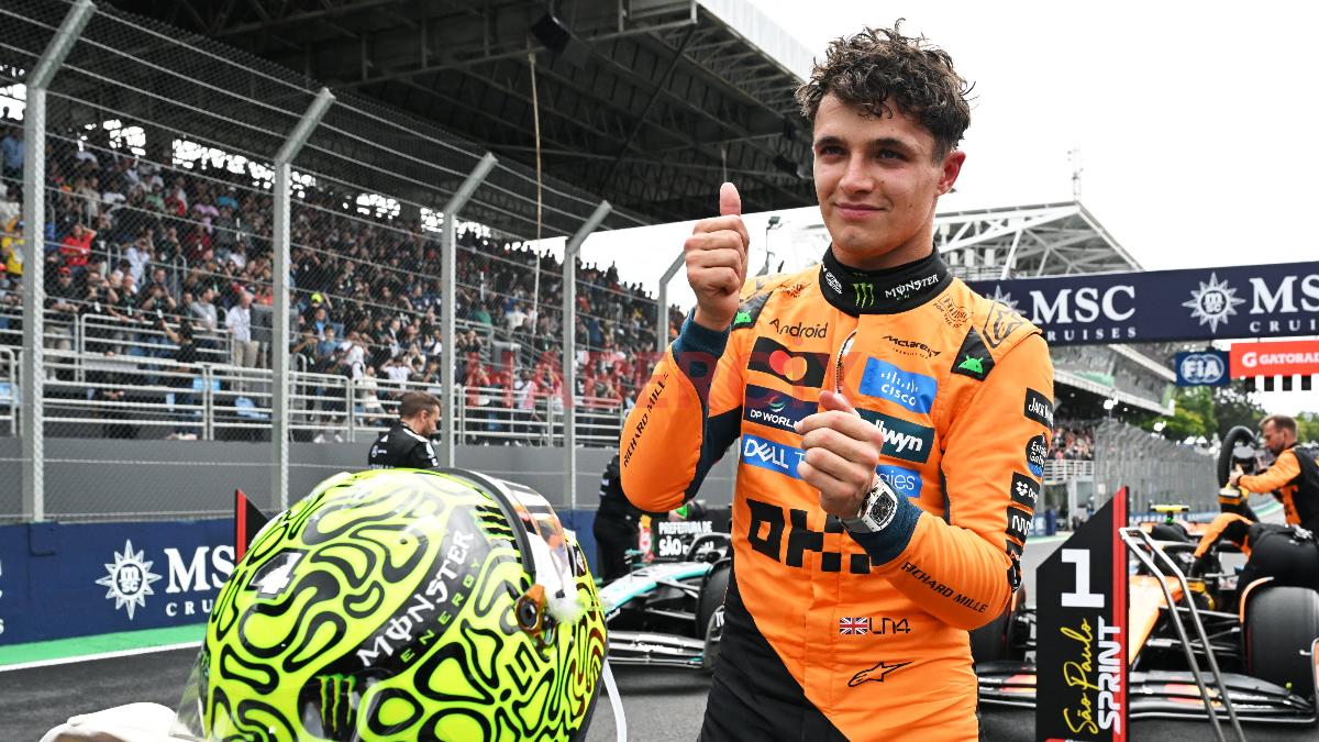 Formula 1 Brezilya Grand Prix’sinde sprint yarışını Lando Norris kazandı