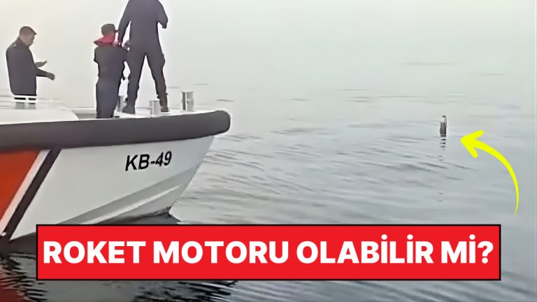 Füze veya Roket Parçası Olabilir: Karadeniz’de Balıkçıların Bulduğu Cismi Ekipler İncelemeye Aldı