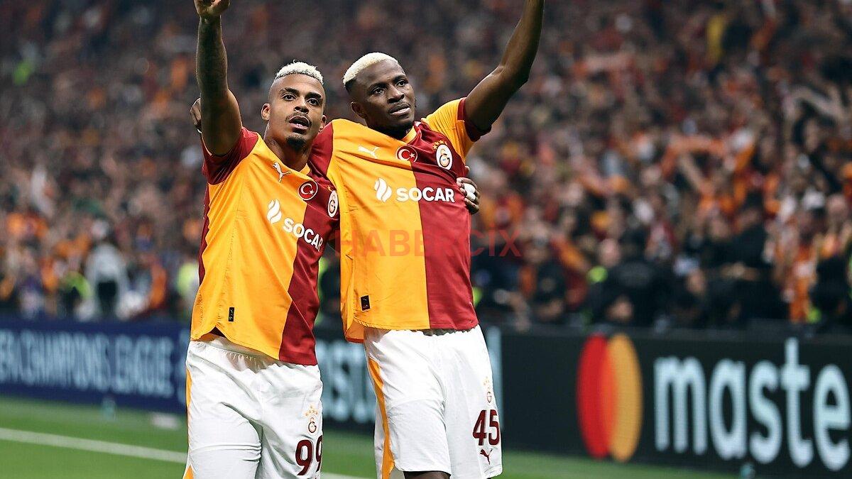 Galatasaray’da Victor Osimhen ve Mario Lemina kadroda yok