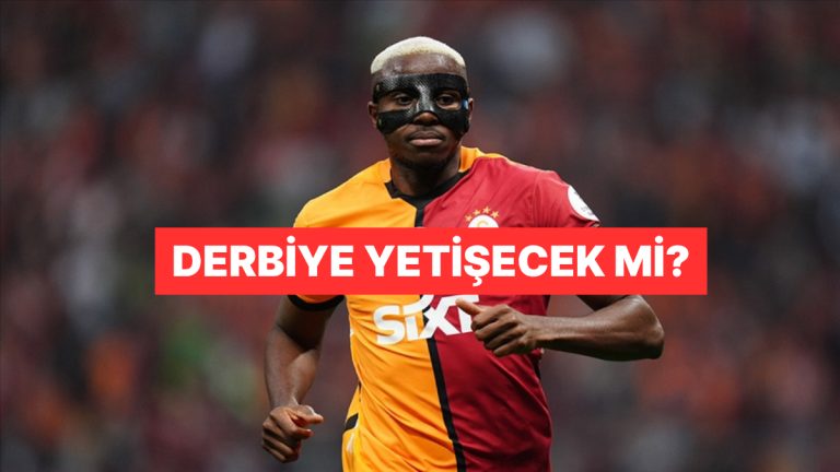 Galatasaray’dan Yıldız Futbolcu Osimhen’le İlgili Sakatlık Açıklaması Geldi