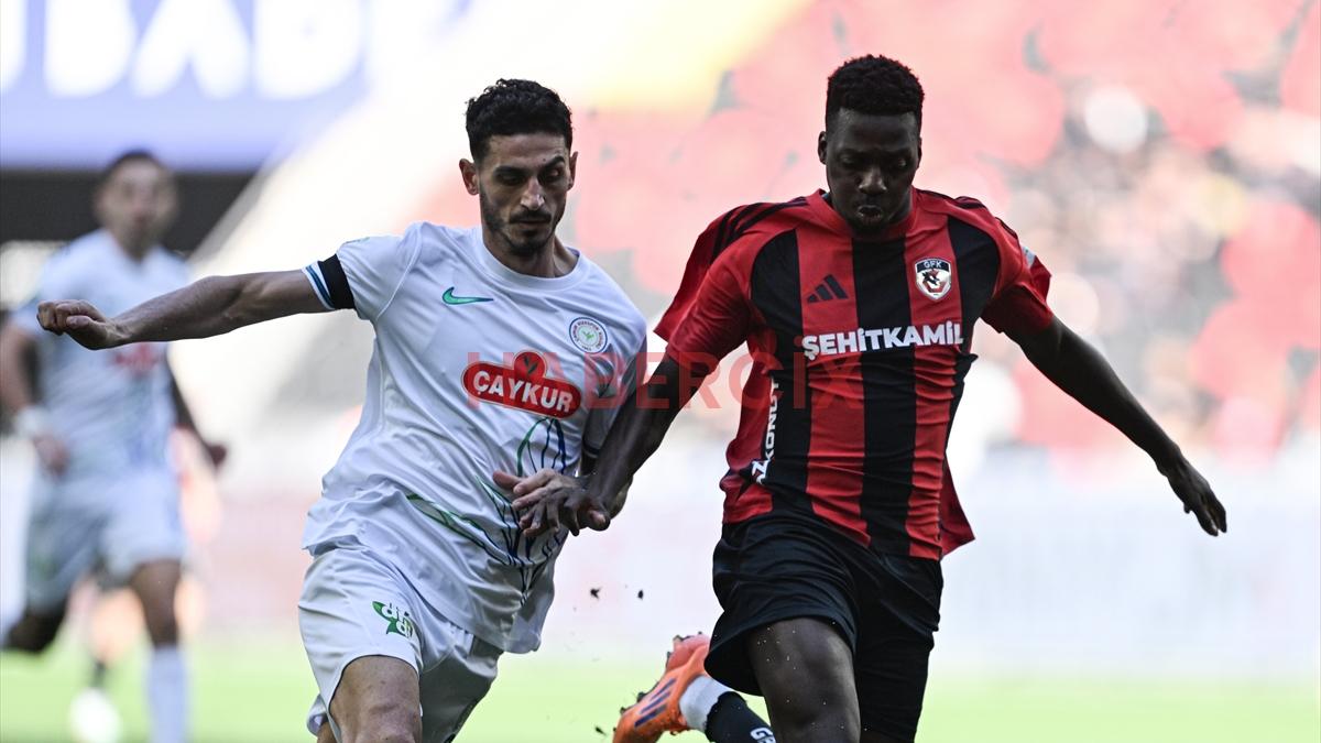 Gaziantep FK ile Rizespor yenişemedi