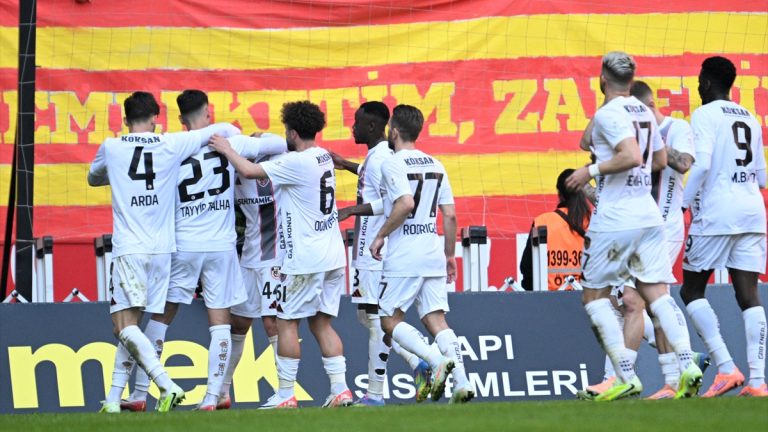 Gaziantep FK, Süper Lig’de 3 maç sonra galip geldi
