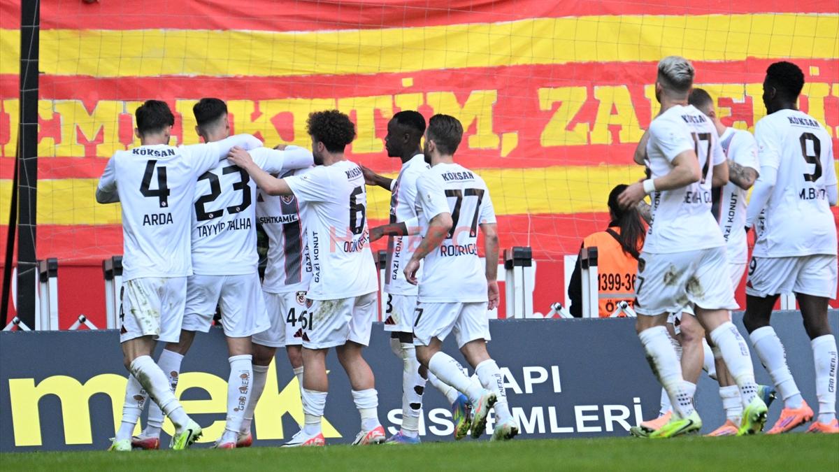Gaziantep FK, Süper Lig’de 3 maç sonra galip geldi