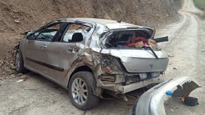 Gümüşhane’de otomobil uçuruma yuvarlandı, kaza gün ağarınca ortaya çıktı