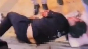 Gümüşhane’de sokak ortasında karısını bıçaklayan şahıs yakalandı