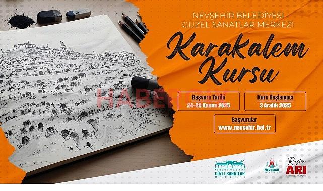 Güzel Sanatlar Merkezi’nde Kara Kalem Kursu Başlıyor