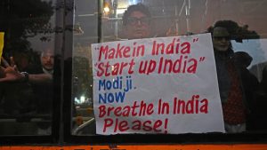 Hindistan’ın Yeni Delhi kentinde hava, ölümcül hale geldi